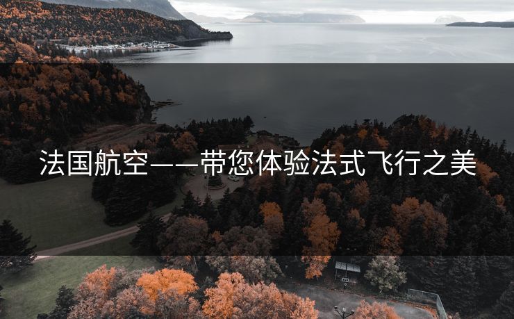 法国航空——带您体验法式飞行之美